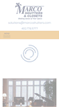 Mobile Screenshot of marcoshutters.com